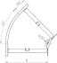 Bogen 45Gr. 7068115