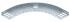 Bogen 90° für Kabelrinne MKRB 90 15 100FT