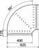 Bogen 90 Grad RB 90 150 FS