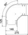Bogen 90 Grad RB 90 615 FS