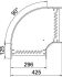 Bogen 90 Grad RB 90 830 FS