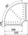 Bogen 90 Grad RB 90 840 FT
