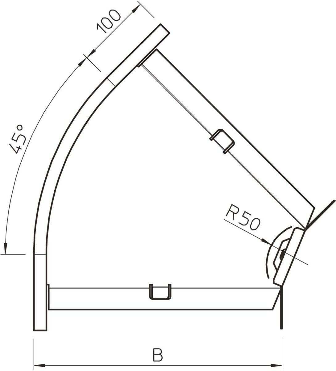 Bogen 45Gr. 7000510