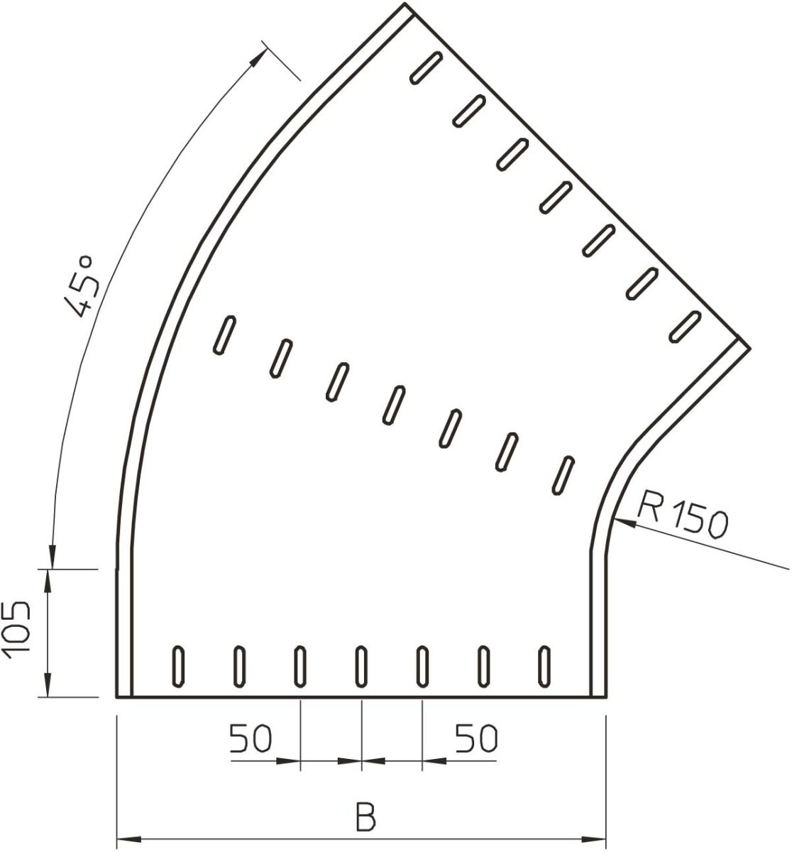 Bogen 45Gr. 7000529