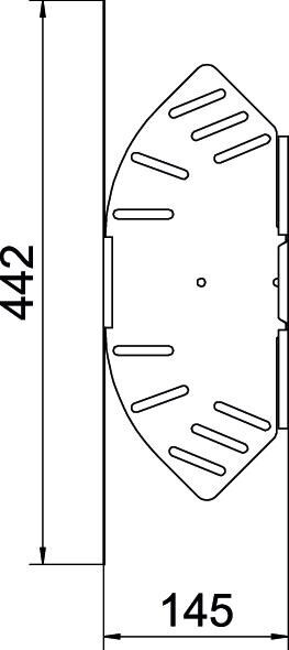 Bogen, winkelverstellbar RB W 615 FT