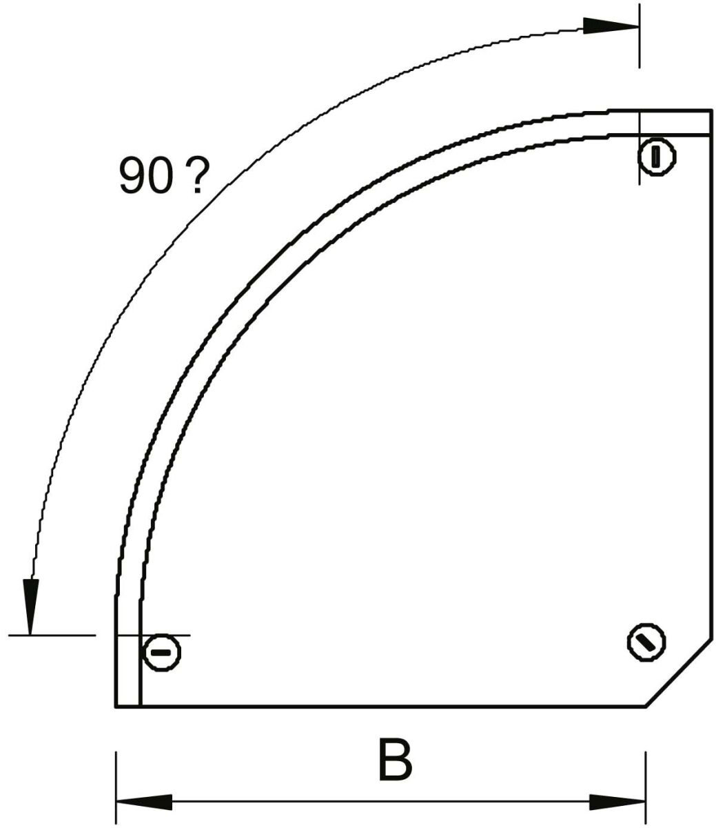 Deckel Bogen DFB 90 200 A2