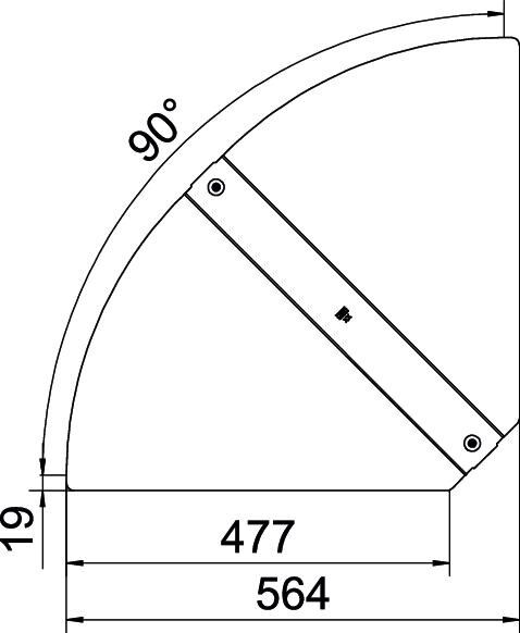 Deckel für Bogen RBD W 500 A2