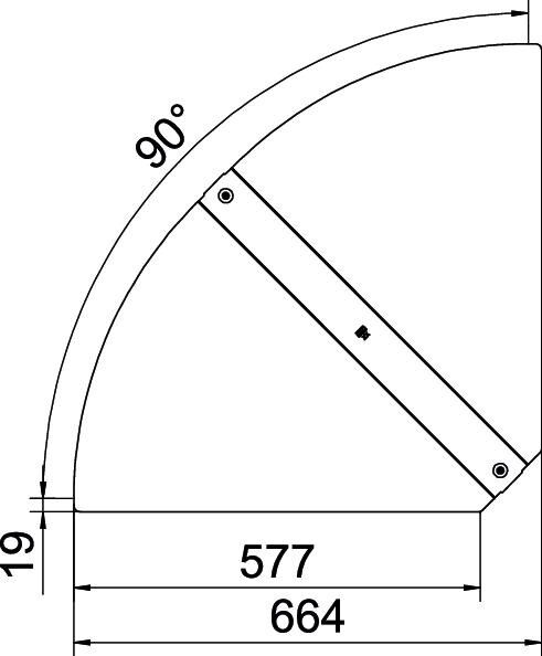 Deckel für Bogen RBD W 600 A2