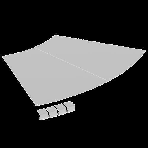 Abdeckung Flachbogen 67615-44