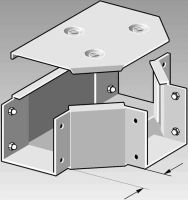 T-Stück TDF 100/100 S