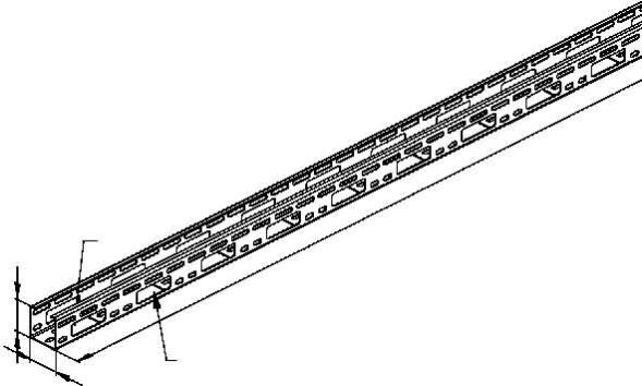Verteilerrinne, C-förmig RSVX 50.050 S