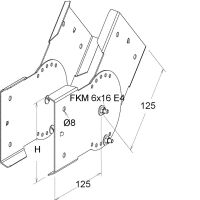 Gelenkverbinder ULIV 53 E4 (1Paar)