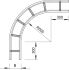 Bogen 90 Grad WLB 90 116 FS