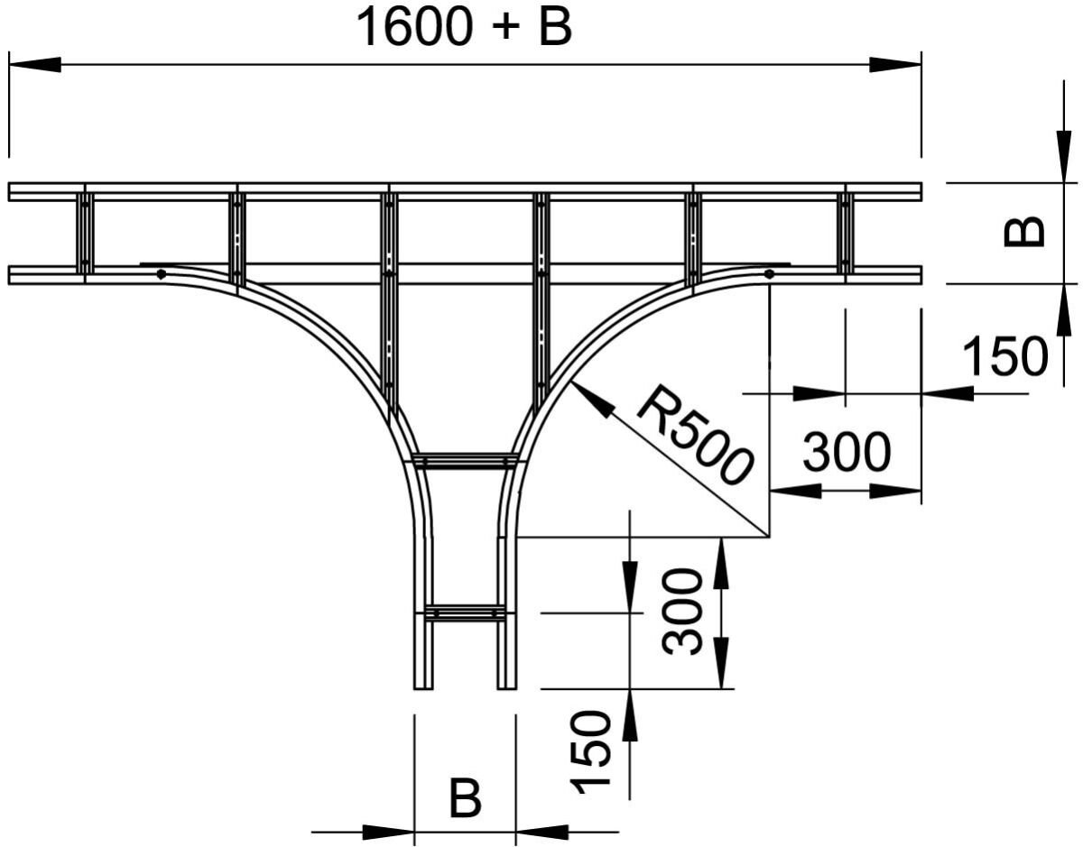 T-Abzweigstück WLT 1160 FS