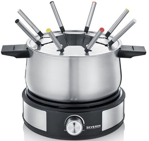 Fondue-Crepes Kombi FO 2471 sw/eds-geb.
