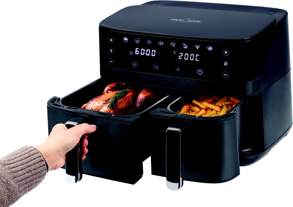 Doppel-Heißluft-Fritteuse PC-FR 1295 H six