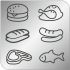 Kontakt-Grill GC707D eds/sw