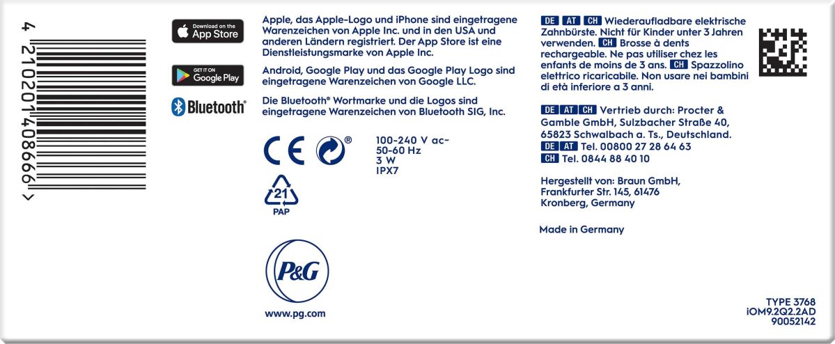 Oral-B Zahnbürste iO Series 9N sw Onyx