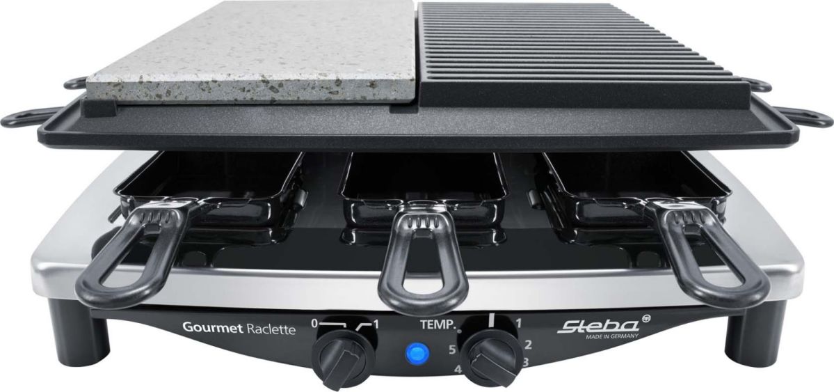 Gourmet-Raclette RC 4 plus deluxe chr