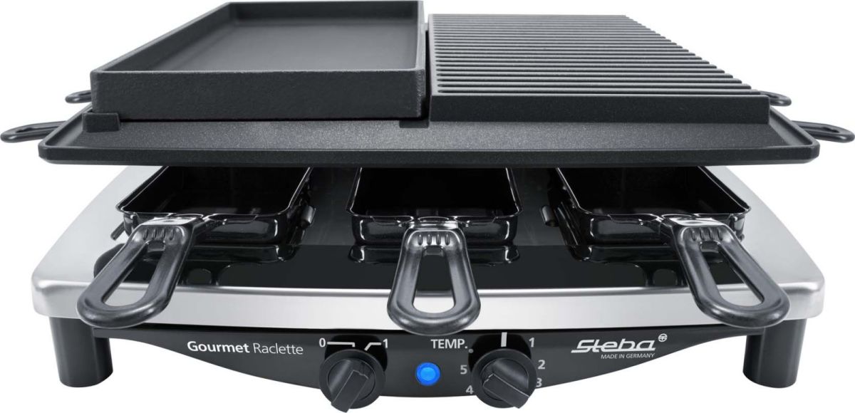 Gourmet-Raclette RC 4 plus deluxe chr