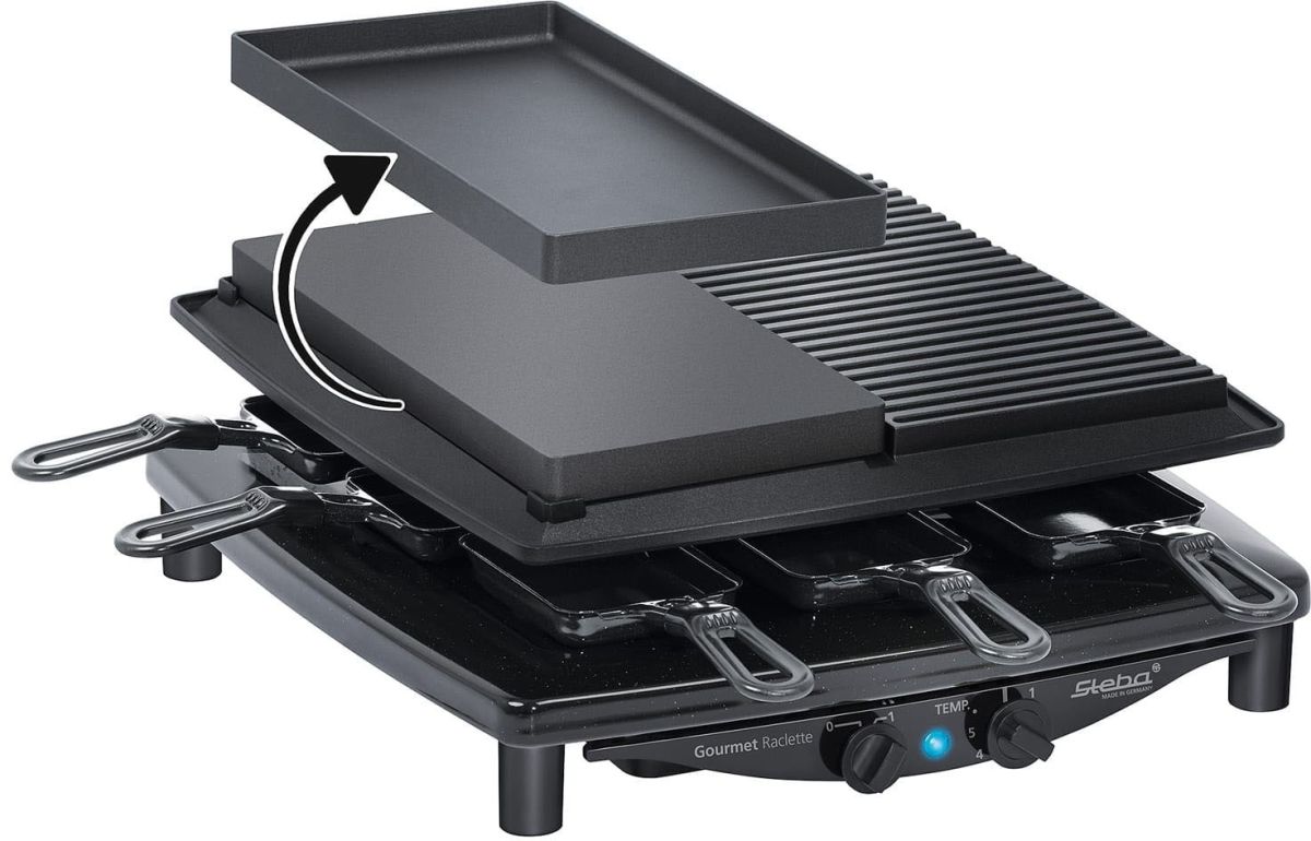 Gourmet-Raclette RC 4 plus deluxe sw
