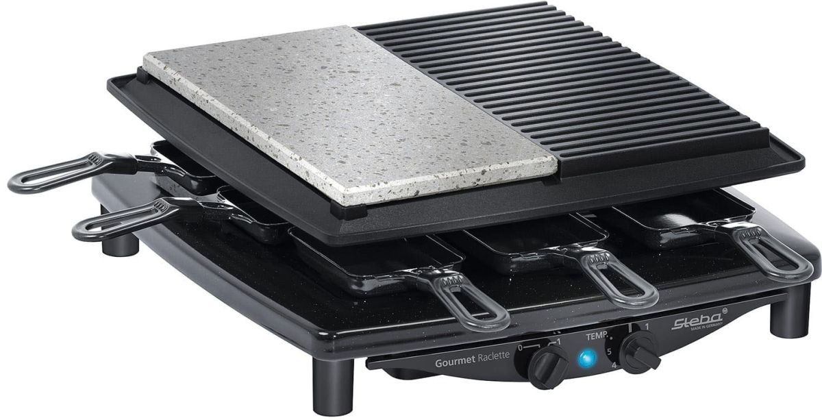 Gourmet-Raclette RC 4 plus deluxe sw