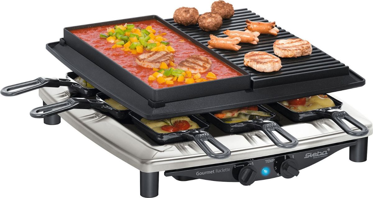 Gourmet-Raclette RC 4 plus deluxe sw