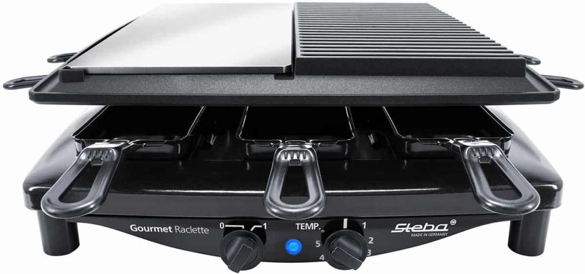 Raclette RC 8 Black Steel