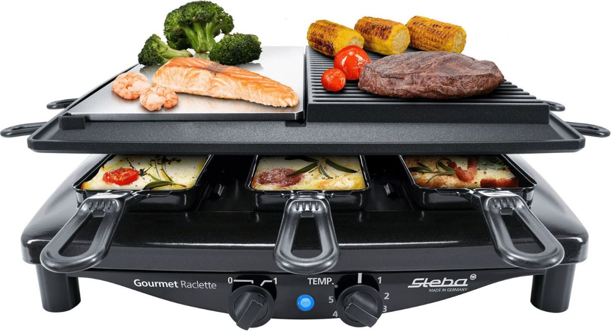 Raclette RC 8 Black Steel