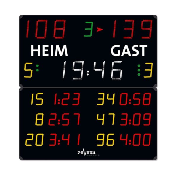 Handball-Anzeigetafel 24.676.542