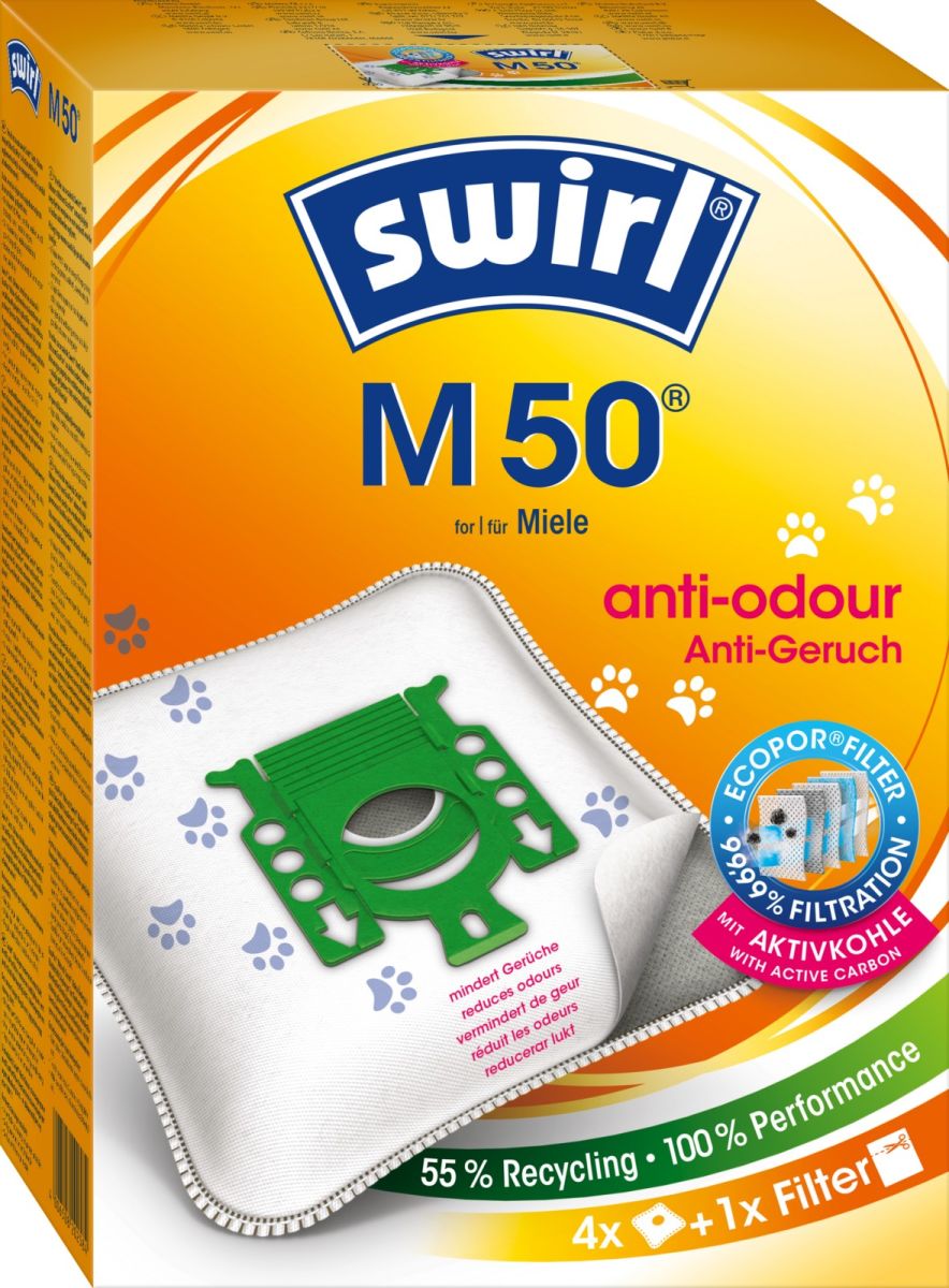Staubbeutel M 50 Anti-Odour VE4