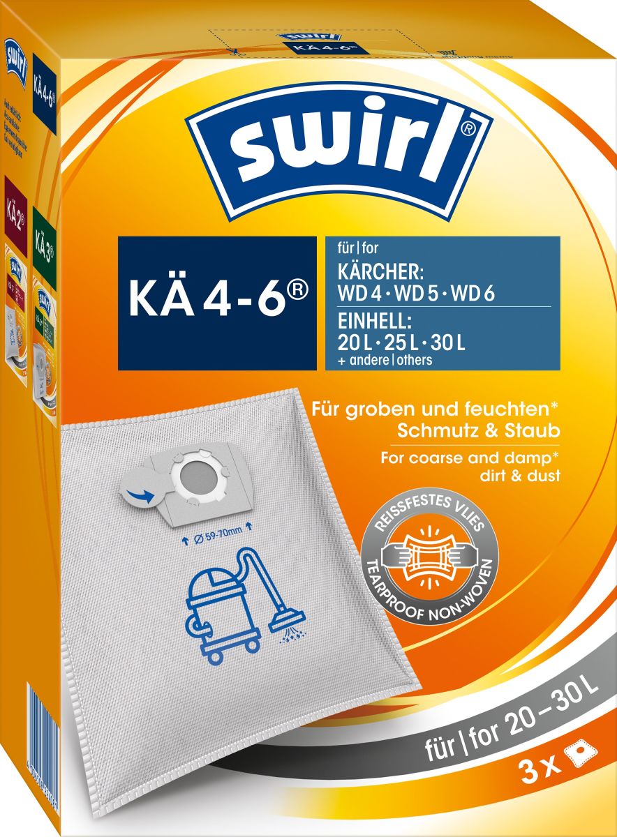 Staubbeutel Nass/Trocken KÄ 4-6 (VE3)