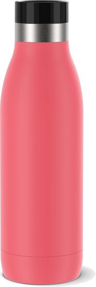 Trinkflasche BLUDROP basic coral