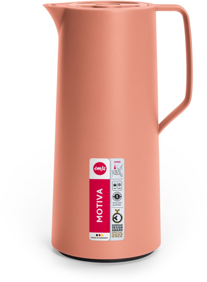 Isolierkanne MOTIVA 1L terrakotta