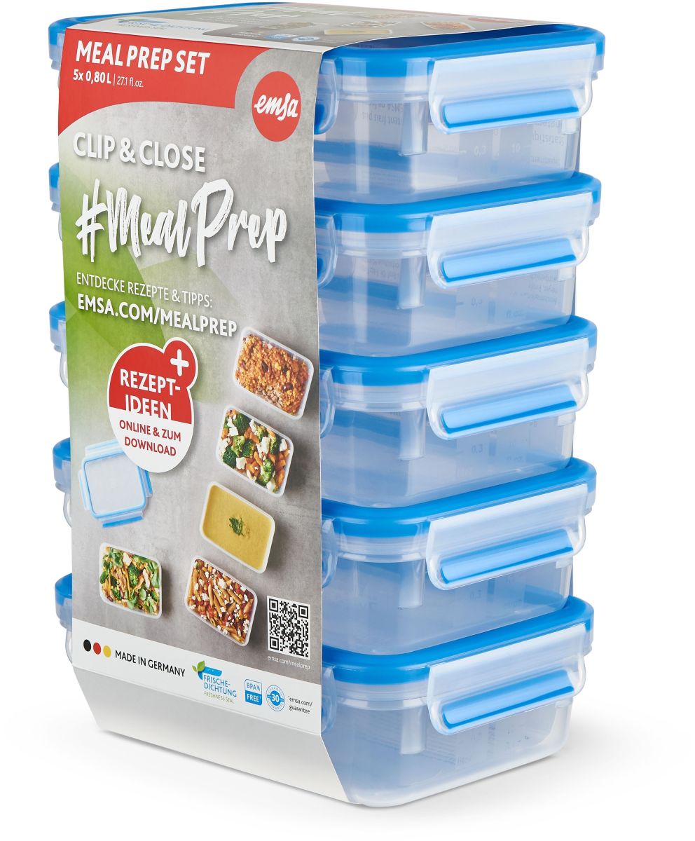 Mealprepset CLIP CLOSE 5er