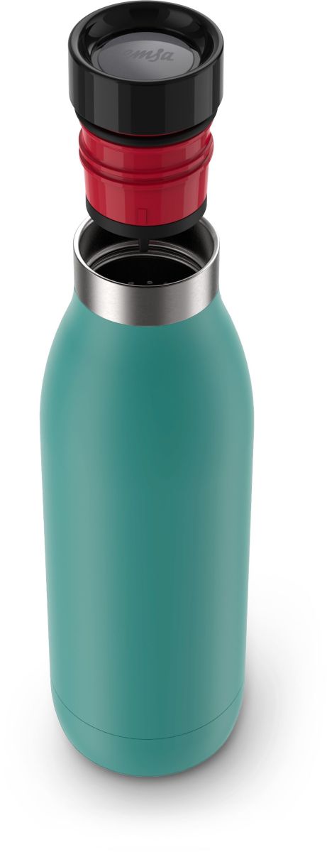 Trinkflasche BLUDROP basic petrol