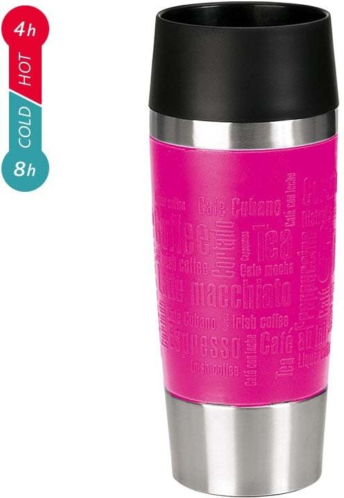 Thermobecher TRAVEL MUG himbeer