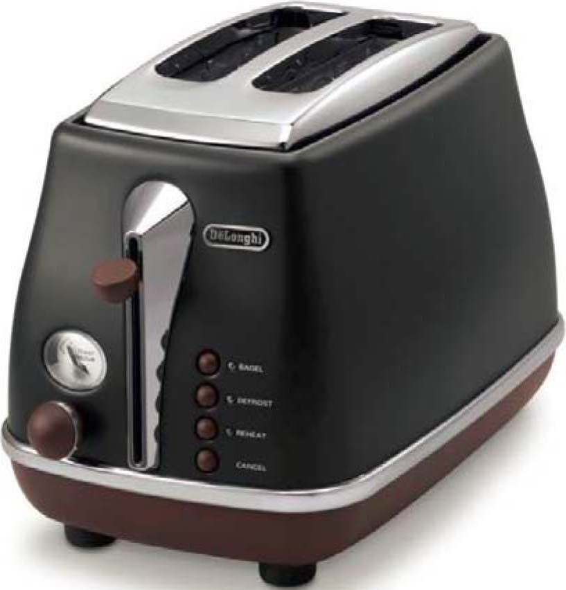Toaster CTOV 2103.BKsw/leder