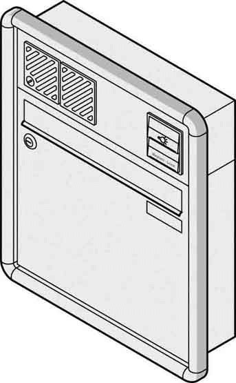 Briefkasten UP 10-0-25017 ws