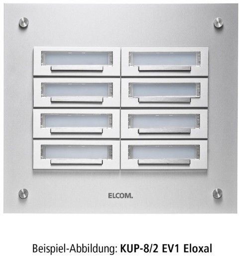 UP-Klingelplatte KUP-3/1 EV1