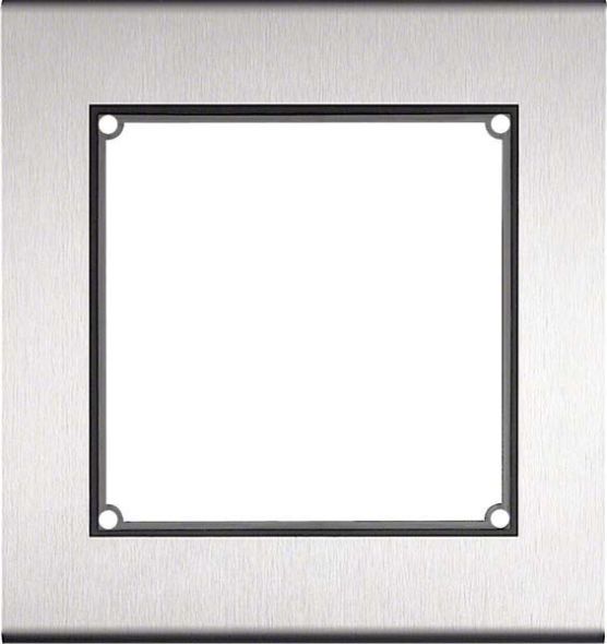 Aufputzrahmen edelstahl FMO-1/1EM