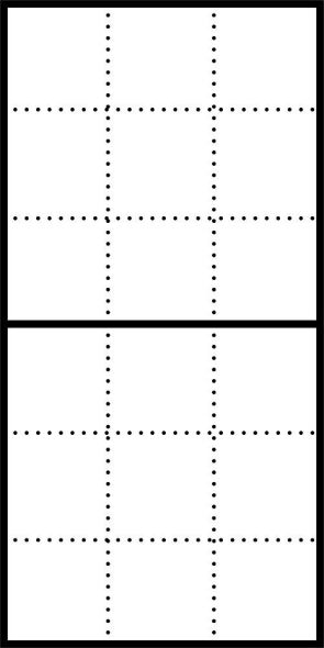 Kombirahmen KR 611-6/3-0 W