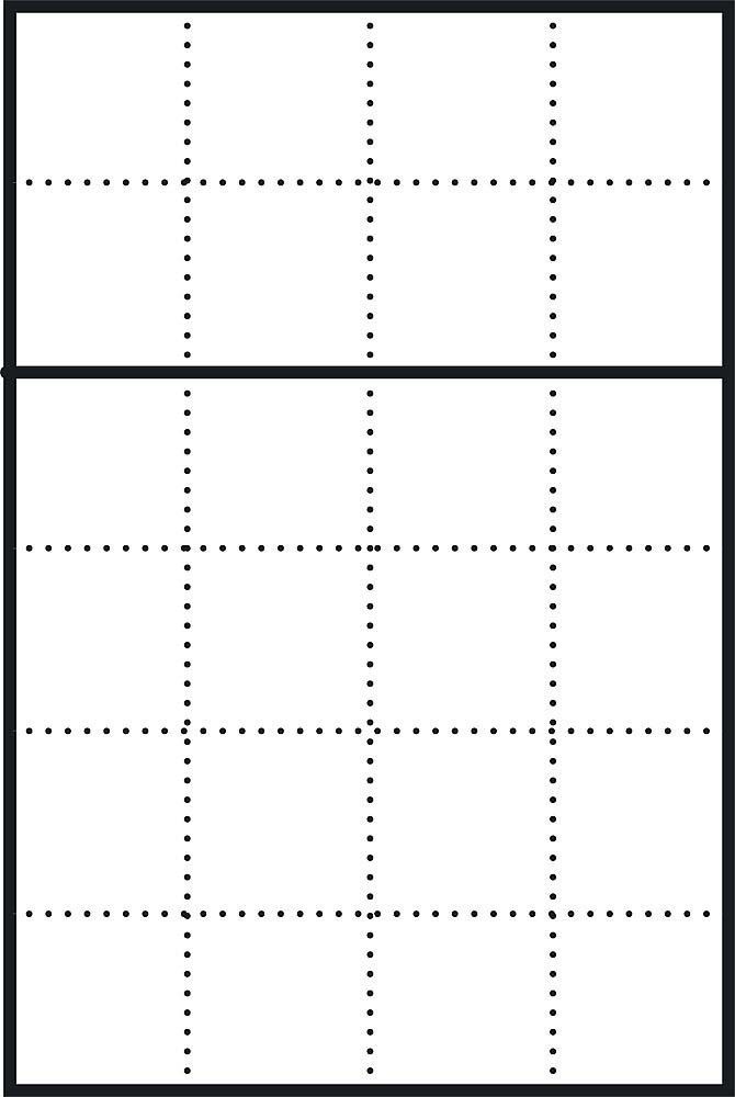 Briefkasten-Modul-Gehäuse BGA 611-4/6-0 AG