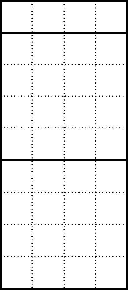 Kombirahmen KR 611-9/4-0 A W