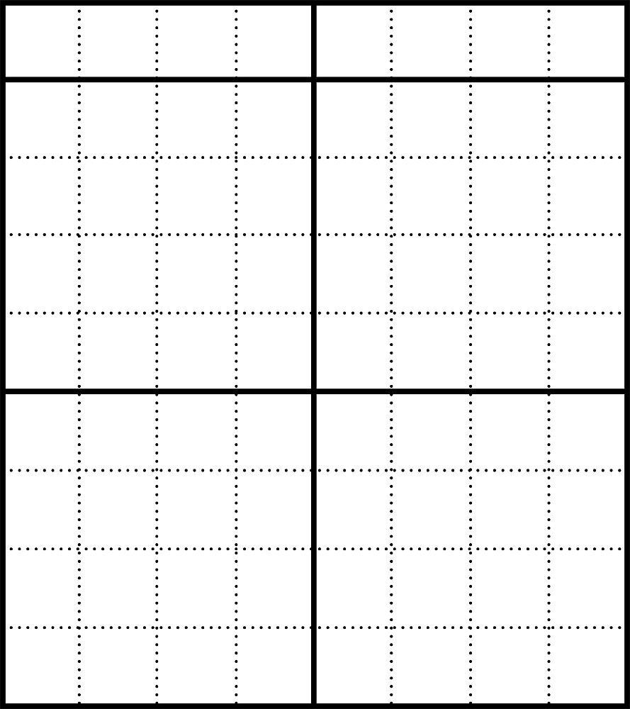 Kombirahmen KR 611-9/8-0 A W