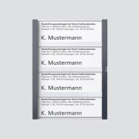 Namensschild kpl. 210007072-00