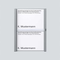 Namensschild sil-met kpl. 200029041-00