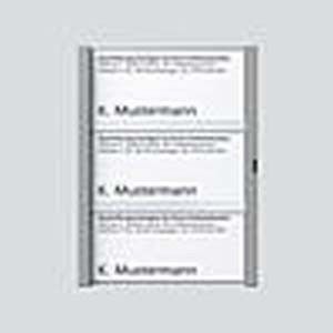 Namensschild titan-met kpl 200029793-00