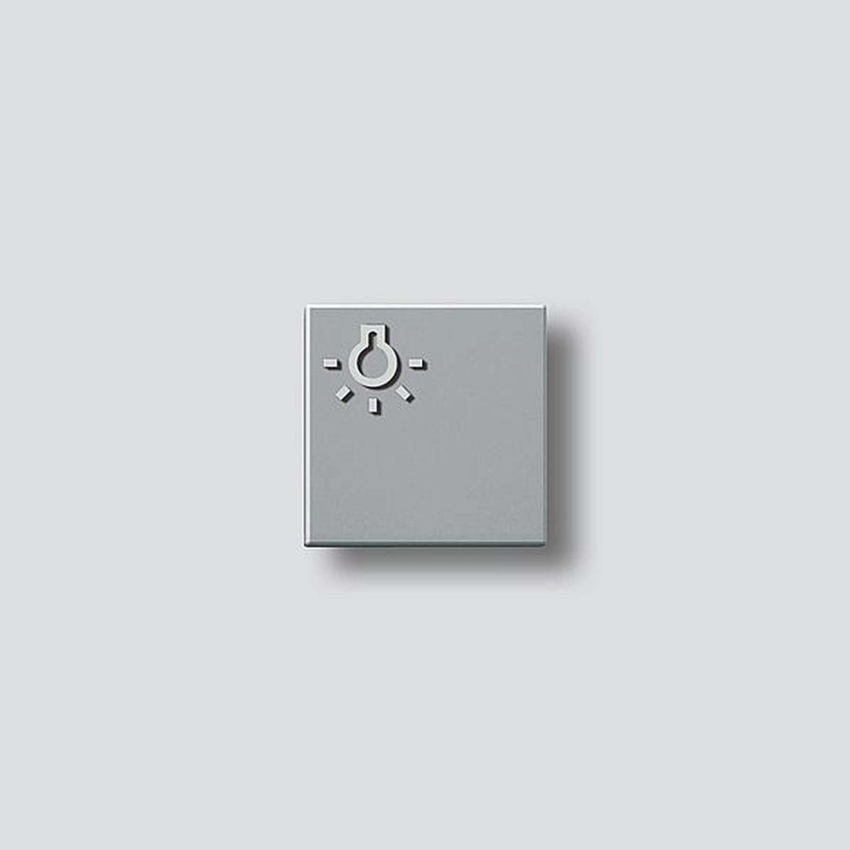 Taste m.Lichtsym. sil-met 200029098-00