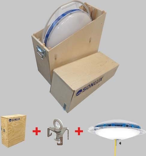 LED-Arbeitsleuchte-Set 80P02001-0006S1
